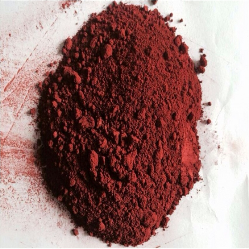 優百思(YOUBAISI) 高純 三氧化二鐵 粉末 超細 納米 氧化鐵 Fe2O3 紅色氧化鐵粉 1000克三氧化二鐵5um